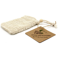 Nature Soap Bag - Washed Jute
