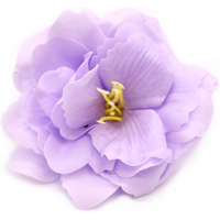 Craft Soap Flower - Small Peony - Purple