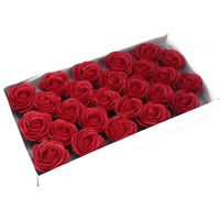 Craft Soap Flowers - Lrg Rose