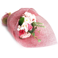 Pink Standing Soap Flower Bouquet - Special