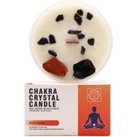Chakra Crystal Candles - Root Chakra
