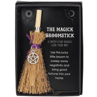 Pentagram Mini Magick Broomstick