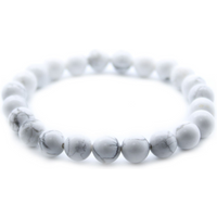 Power Bracelet - White Jasper