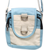 Natural Travel Bag - Teal