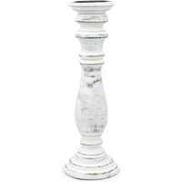 Classic Candle Stand - Whitewash