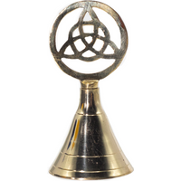 Altar Brass Bell - Triquetra