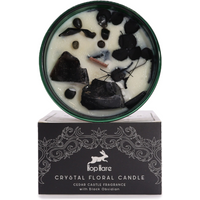 Hop Hare Crystal Magic Flower Candle - The Knight of Swords