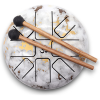 Med Hapi Drum Marble - 17x13cm