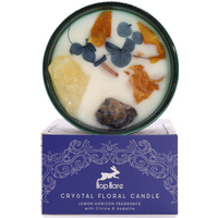 Hop Hare Crystal Magic Flower Candle - The Sun