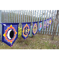 7 Flags Banner - Love in the Center