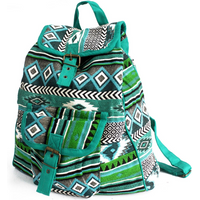 Jacquard Bag - Teal Backpack