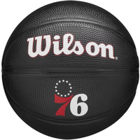Wilson Team Tribute Philadelphia 76ers Mini Ball WZ4017611XB basketball