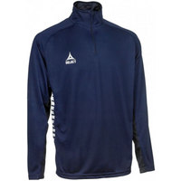SELECT SPAIN 1/2 ZIP navy sweatshirt