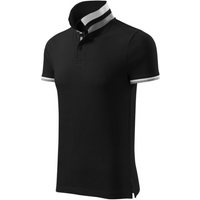 Malfini Collar Up M MLI-25601 black polo shirt