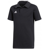 T-Shirt adidas Condivo 18 Cotton Polo JR CF4373 black