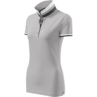Malfini Collar Up W MLI-257A4 silver gray polo shirt