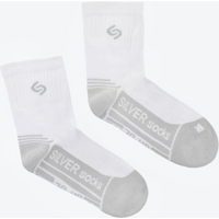 Inmove Athletic D.Silver M socks INMOVEATHLETICD.SILVER White/Grey