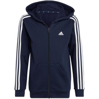 adidas Essentials 3-Stripes Fleece Full-Zip Hoodie Jr IC0600
