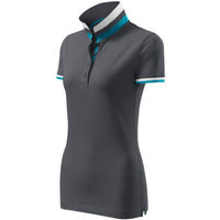 Malfini Collar Up W MLI-25783 light anthracite polo shirt