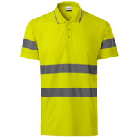 Rimeck HV Runway M polo shirt MLI-2V997 fluorescent yellow