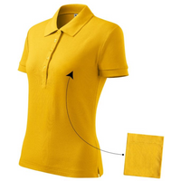 Malfini Cotton polo shirt W MLI-21304 yellow