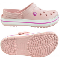 Crocs Crocband pink slippers 11016 6MB