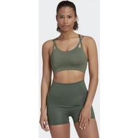 Adidas Yoga Luxe Studio Light-Support Fire Bra W HL8600