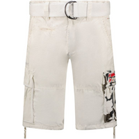 Geographical Norway Pasteque EO 063 M SX1425H/GNO-White shorts