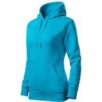 Malfini Cape Free W sweatshirt MLI-F1444 turquoise