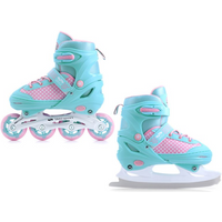 SMJ sport 2in1 Jr Lili adjustable roller skates