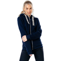 Justhype Drawstring Zip Hoodie W HYPWOMHOOD003