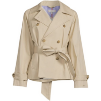 Tommy Hilfiger Cotton Trench Coat W WW0WW38430
