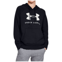 Under Armor Rival Fleece Sportstyle Graphic Hoodie W 1348550-001