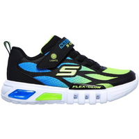 Skechers S Lights shoes: Flex-Glow-Dezlo JR 400016L-BBLM