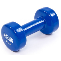 Vinyl dumbbell Profit 4 kg blue DK 4102
