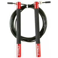 Fast skipping rope HMS SK54 black / red