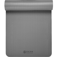 10 mm Fitness Gaiam mat with strap