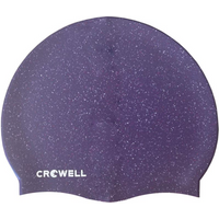 Silicone swimming cap Crowell Recycling Pearl purple col.4