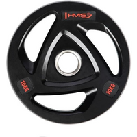 HMS Olympic plate rubberized 10 kg TOX10 17-61-093