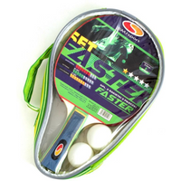 Set of 2 rackets + 2 balls SMJ Faster Set
