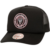 Mitchell & Ness Inter Miami CF MLS Evergreen Trucker Cap HT8611-IMCBLCK