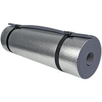 Foam pad 12 mm 180x50 cm aluminum Hibernation