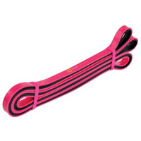 Exercise rubber HMS PINK-BLACK GU06 13x5x2250 mm