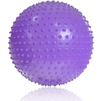 Gym ball with massage PROFIT 55cm purple DK 2104