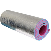 Sleeping pad 10mm 180x50cm aluminum S14822