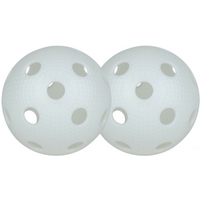 Stiga floorball balls, white, 2 pieces 79-2170-02