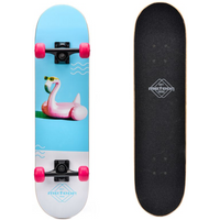 METEOR SKATEBOARD WOODEN FLAMINGO