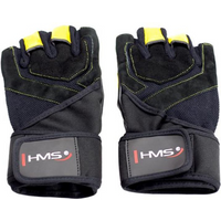 Gym gloves Black / Yellow HMS RST01 XXL
