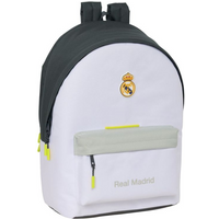 Real Madrid sports backpack with USB and laptop compartment double backpack 612554820