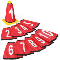 Yakima Sport T-shirts - numbers for cones, 10 pieces 100330
